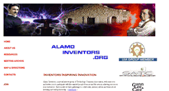 Desktop Screenshot of alamoinventors.org